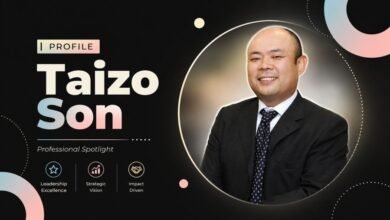 Taizo Son, Japanese technology entrepreneur and Co-Founder of The Edgeof