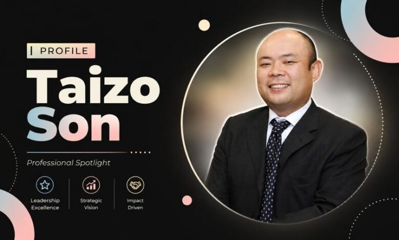 Taizo Son, Japanese technology entrepreneur and Co-Founder of The Edgeof