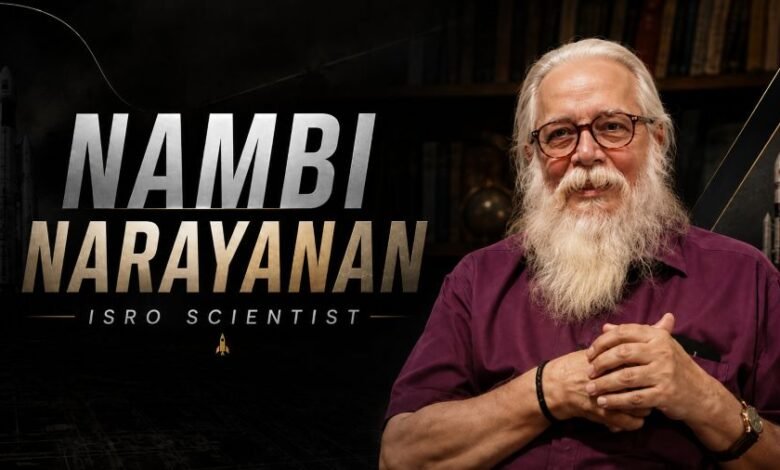 Nambi Narayanan former ISRO scientist and Padma Bhushan recipient