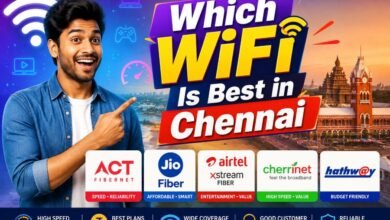 Best WiFi in Chennai comparison of ACT, JioFiber, Airtel, Hathway and Cherrinet