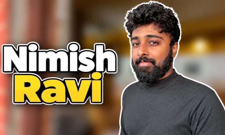 Nimish Ravi Indian Cinematographer