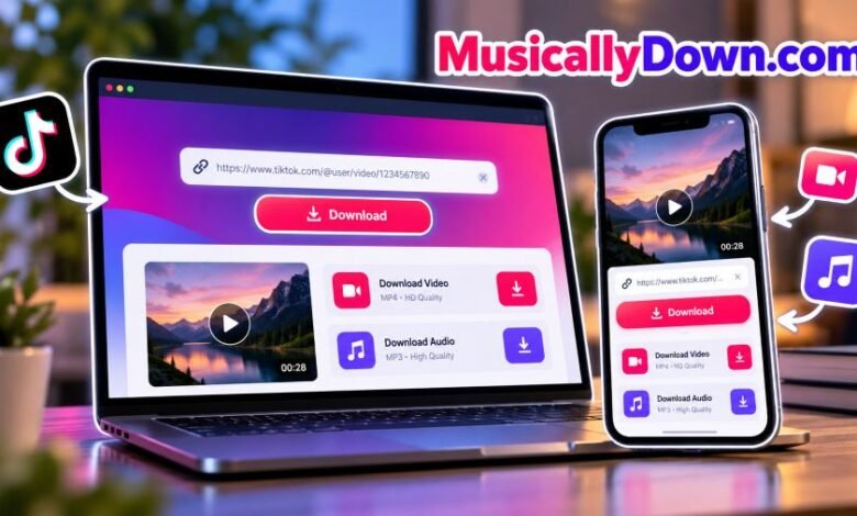 MusicallyDown.com TikTok video downloader website review